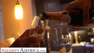 Bangor Amérika - Gracie Glam meunang sagala diasah nepi saméméh tunggang cock