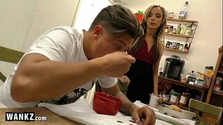 WANKZ - Tao Fucks ang Kanyang Talagang Mainit na Hakbang-Ina!