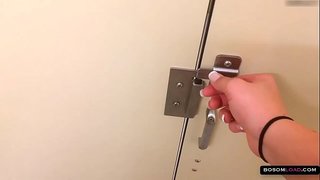 Milia handiko club brunette pussy fingering &amp;amp; big amilotxak natural