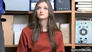 LP Důstojník kurva doggystyle Kenzy Ryans těsné pochvy dovádění ní až po koule!